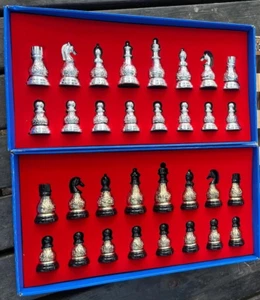 Luxury Chess Pieces Only X Large Handcrafted Weighted Chessmen Christmas Gifts🎁 - Picture 1 of 11