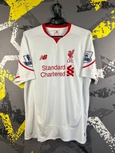 Liverpool Trikot Away Football Shirt 2015 - 2016 New Balance Herren Größe L ig93 - Bild 1 von 11