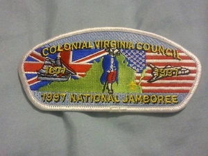 MINT 1997 JSP Colonial Virginia Council white Border - Bild 1 von 1