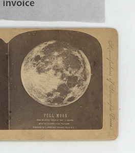 Full Moon Universe C. Bierstadt Stereoview - Picture 1 of 2