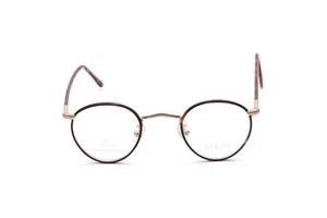Braun Classics Gafas Montura Panto Oro Mate Soporte Flexible Mod. 204 41-21 mm #BC6 - Imagen 1 de 5