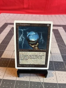 Vintage 1993 MTG Icy Manipulator Unlimited Edition Karte - Bild 1 von 12