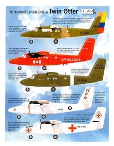 Iliad Decals 1/72 DE HAVILLAND CANADA DHC-6 TWIN OTTER - Picture 1 of 5