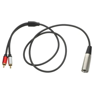 XLR Zu RCA -Audiokabel Audiokonvertierungskabel Audio-Klinkenkabel - Photo 1/12
