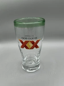Dos Equis Especial Cerveza Buntglas Formglas Tulpe Pint Glas - Bild 1 von 6