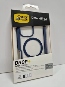 Funda MagSafe OtterBox iPhone 16 Defender serie XT azul/transparente PVP £47,99 - Imagen 1 de 4