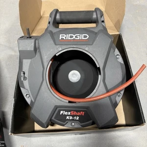 Ridgid FlexShaft K9-12 Wall-to-Wall Drain Cleaning Machine 74978 - Gray *READ* - Picture 1 of 3