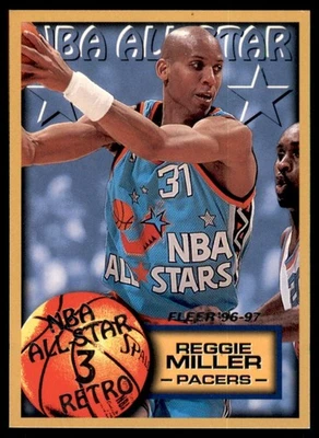 Fleer 1996 - Reggie Miller #291 Foto 1 de 2