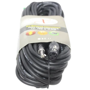 Pro X 50 Ft. Balanced 1/4" TRS-M to XLR3-F High Performance Audio Cable - Picture 1 of 3
