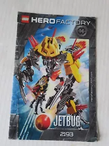 NOTICE LEGO HERO FACTORY - JETBUG - 2193 - Imagen 1 de 1