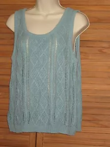 Chadwick's hellblaues Pullover Trägershirt Tanktop Gr. L #CL51 - Bild 1 von 2