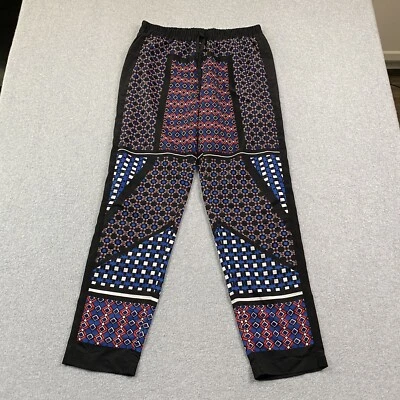 Pantalones BeBop Mujer Grande Harén Ligeros Cordón Geométrico Boho Dance Pop Foto 1 de 4