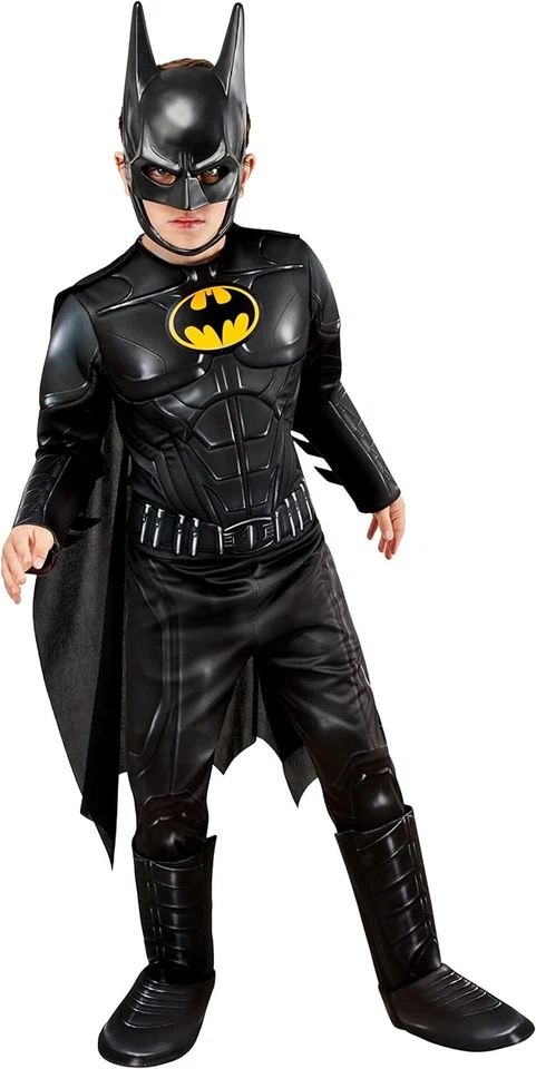 Rubie's Boy's DC The Flash Movie Batman (Keaton) Costume Size Medium 8