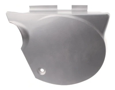 Cubierta lateral para YAMAHA XT500, 1978 XT500 2H0-21721-00-20 cristal plata derecha 4-046 Foto 1 de 3