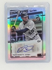 Travis Demeritte 2020 Donruss Signature Series - AUTO - Detroit Tigers