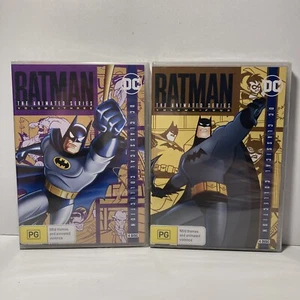 Batman The Animation Dvd Tv Series Volume 3 & 4 Reg 4 New Sealed DC Classical - Picture 1 of 5