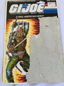 1987 HASBRO G.I. JOE   BUDO  Full FILE CARD ONLY   NO FIGURE , Samurai Warrior - Picture 1 of 3
