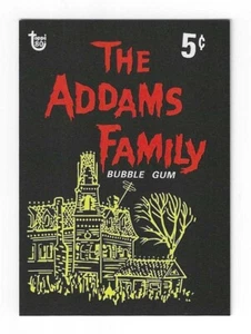 2018 Topps The Addams Family Card - Anniversary Wrapper Art Error #103 - Sharp! - Picture 1 of 2