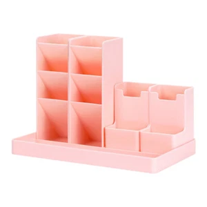 Tabletop Pen Holder Desktop Stationary Organizer Desk Stationery Organizer - Picture 1 of 12