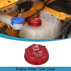 Tapa de tanque de agua del motor roja para Ford Bronco/Bronco Sport 2021-2023 - Imagen 1 de 13
