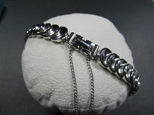 HighEnd NewOldStock Ladies KREISLER Vintage White Gold Filled Watch Band. - Picture 1 of 4