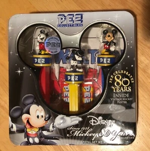 DISNEY PEZ Collectible Tin Set Numbered Limited Edition 2007 New Onopened - Picture 1 of 10