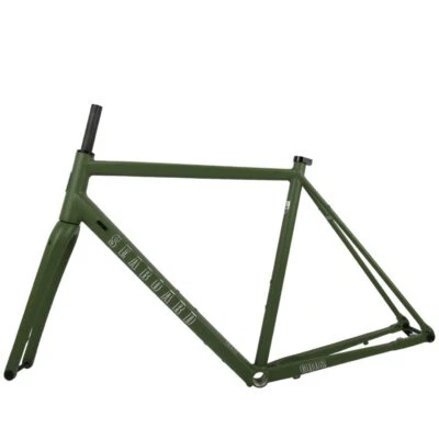 Cuadro de grava 700C todoterreno freno de disco aleación bicicleta cilindro eje cuadro de bicicleta Foto 1 de 4