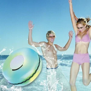 Zummy Bluetooth 5.0 Altoparlanti Pool Altoparlante galleggiante con luce colorata - Foto 1 di 10