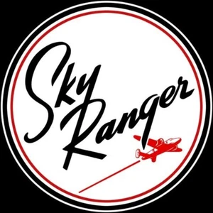 Sky Ranger Gasoline - Airplane Theme NEW Sign 40" Dia. Round USA STEEL - Picture 1 of 1