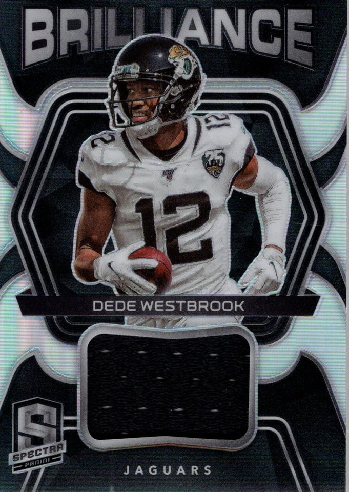 2020 Panini Spectra Brilliance Materials #9 Dede Westbrook Jersey /99 - NM-MT - Image 1 of 1