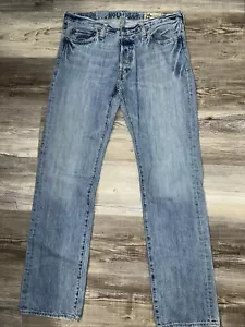 Jeans Hollister Huntington vita bassa slim dritti taglia 34X34 - Foto 1 di 8