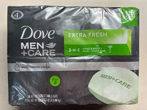 Dove Men + Care Extra Fresh - Barra de Cuerpo, Rostro, Manos y Afeitado (106g) Total 14 Barras - Imagen 1 de 1