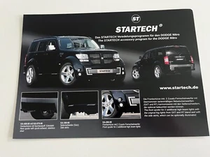 STARTECH Dodge Nitro English German A4 Brochure Flyer c.2007-2009 - Picture 1 of 1