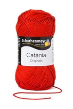 Schachenmayr Catania 115 rot signalrot Häkel-strickgarn