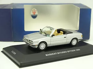 Ixo 1/43 - Maserati Biturbo Spyder 1985 Gris - Imagen 1 de 1