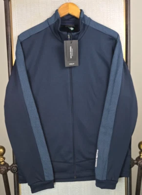 GALVIN GREEN New $199 Mens XL Full Zip Jacket Thermal Lined Golf Pockets Blue - Image 1 of 4