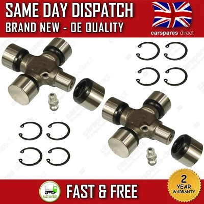 FORD TRANSIT MK6 MK7 2000-2014 PROPSHAFT UNIVERSAL JOINT UJ PAIR X2 30MM X 92MM - Image 1 of 4