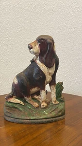 Antike Tafel Hund IN Eisen Emailliert Anfang 1900 - Bild 1 von 10