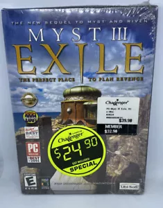 PC CD Myst 3 Exile - Ubi Soft - Small Box - NEW & SEALED!! - Picture 1 of 6