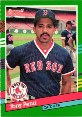 1991 Donruss - Tony Pena #456 3  - Image 1 of 2