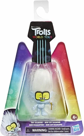Trolls World Tour - Tiny Diamond - Mini Guy Diamond Figure (Hasbro, Dreamworks) Cover