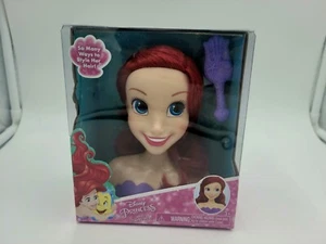 Disney Princess Ariel From Little Mermaid Styling Head Doll Brush Included NIB - Picture 1 of 4