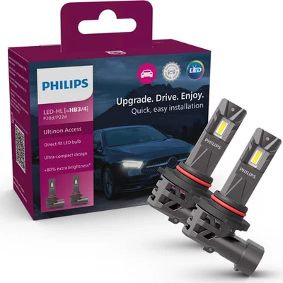 PHILIPS LED HB3/4, HB3, HB4, ULTINON ACCESS Duo Pack - Bild 1 von 3