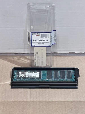 Kingston KVR333X64C25/256 256MB 333MHzDDR PC2700 DIMM CL2.5 - Image 1 of 2
