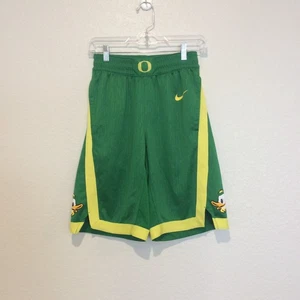 Pantaloncini da basket Nike da uomo verdi Oregon Ducks Performance taglia small. - Foto 1 di 4