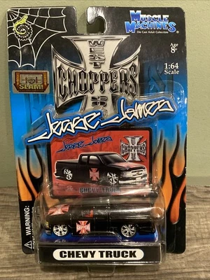 Muscle Machines Jesse James CHEVY 1500 TRUCK 1:64  - West Coast Choppers read - Image 1 of 4
