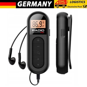 Tragbares FM Radio Batteriebetrieben Radio mit Kleinradio Lange Lebensdauer - Bild 1 von 13