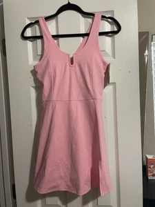 Women's Knit Slit Active Dress - All In Motion Pink Size XS - Picture 1 of 4