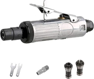 1/4 Inch Air Die Grinder, 25,000 RPM Free Speed,1/4 Inch (6MM) and 1/8 Inch (... - Picture 1 of 4