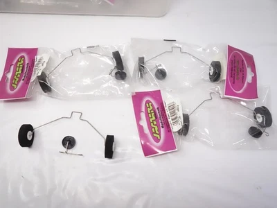 Jamara - 4 x Fahrwerk - Breite 12 cm - Durchm. Räder - 3 cm - mit Bugfahrwerk - - Bild 1 von 3